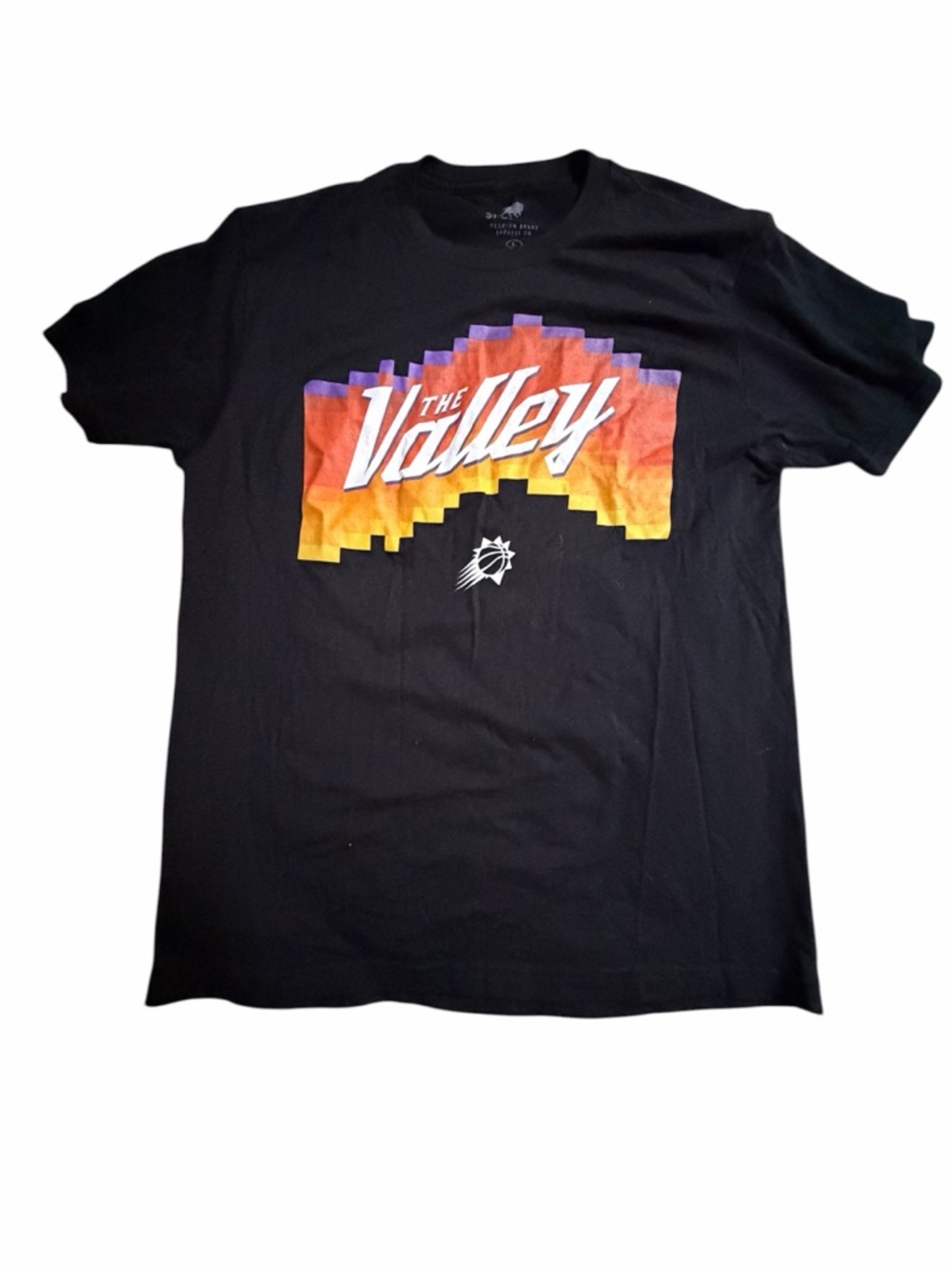 The Valley Black Short Sleeve Graphic Tee